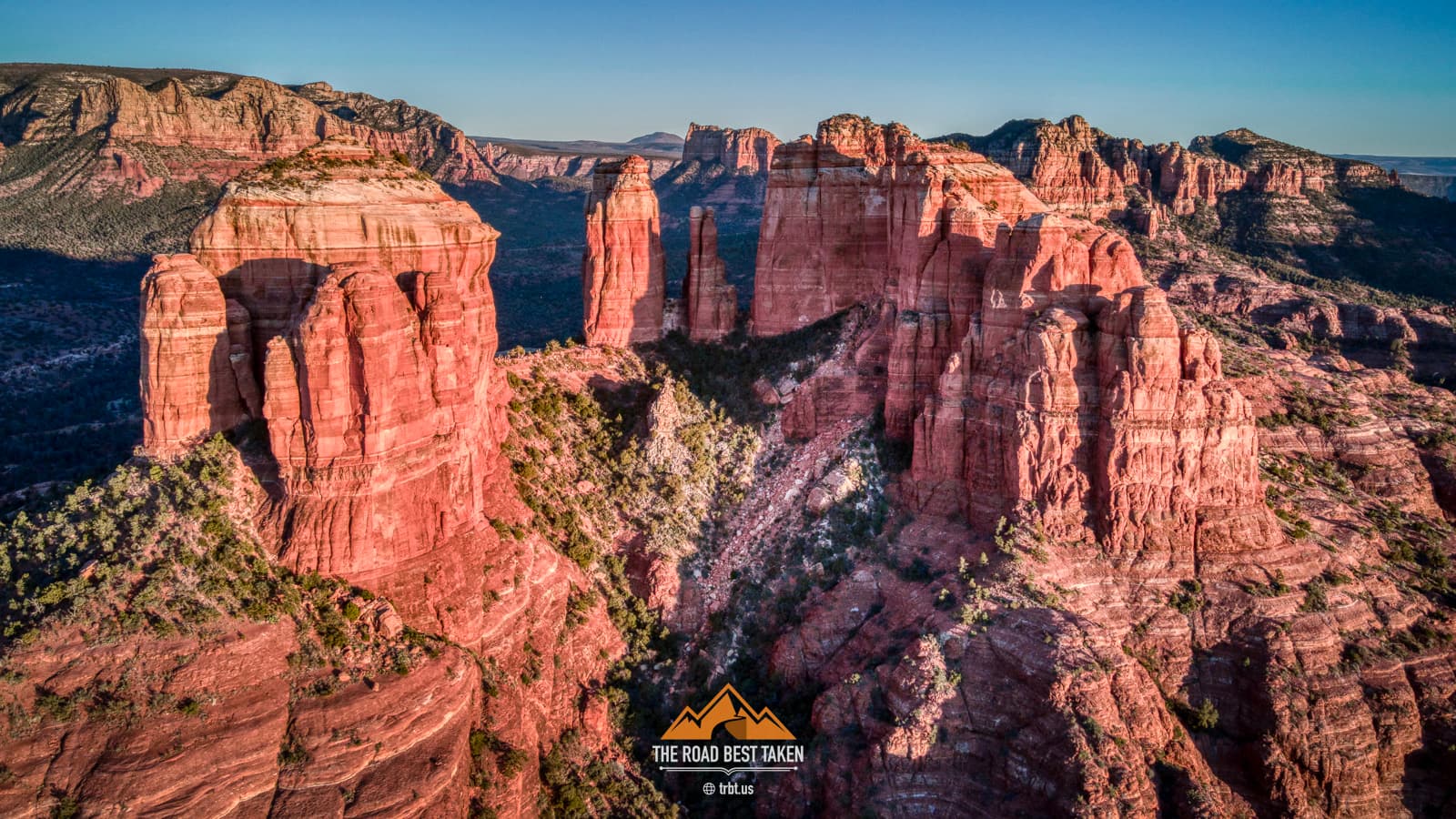 Sedona, Arizona from the Air #2 - 