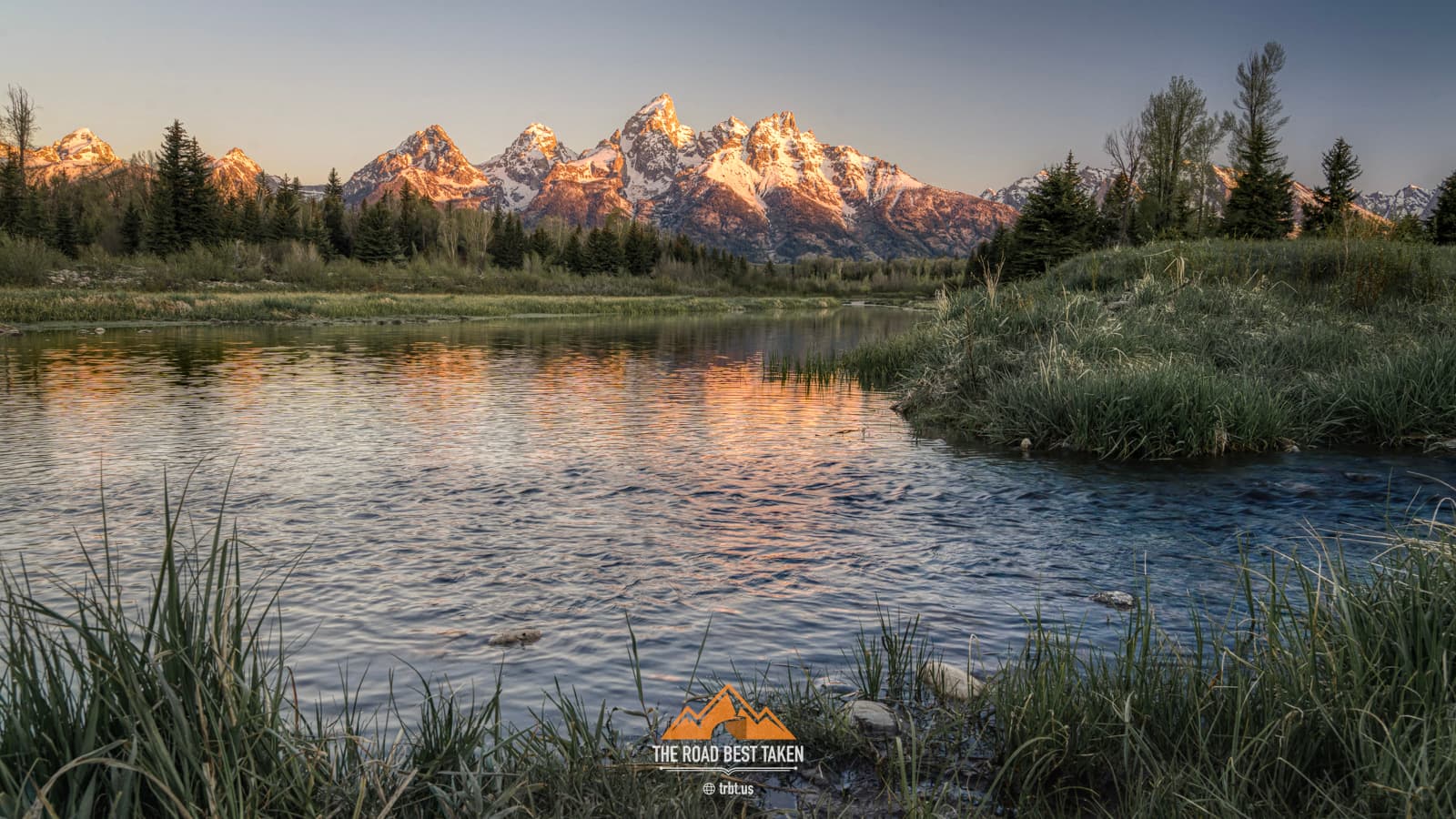 Grand Tetons At Dawn - 